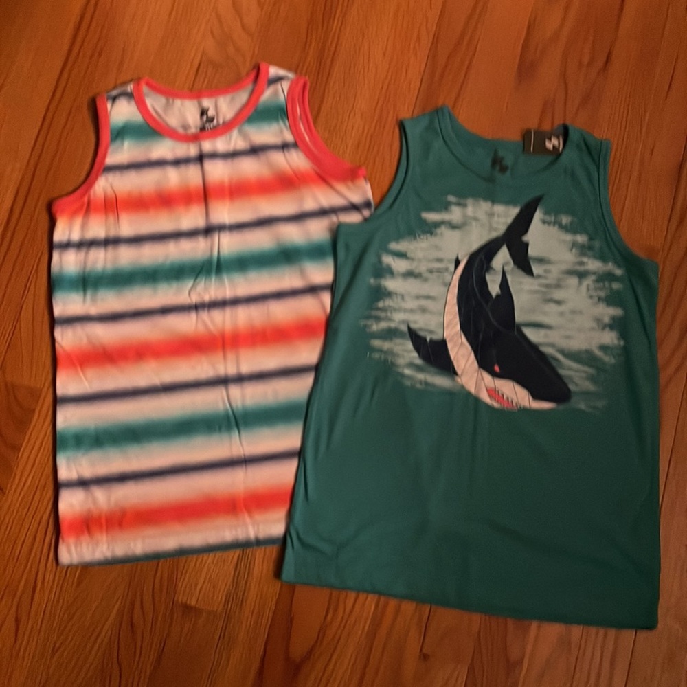 Place Sport (The Children Place) sleeveless tank top (2 pack), L (10/12)